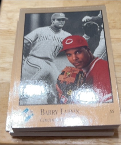1992 Leaf Studio #23 Barry Larkin — front