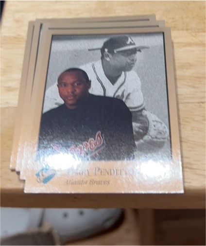 1992 Leaf Studio #8 Terry Pendleton — front