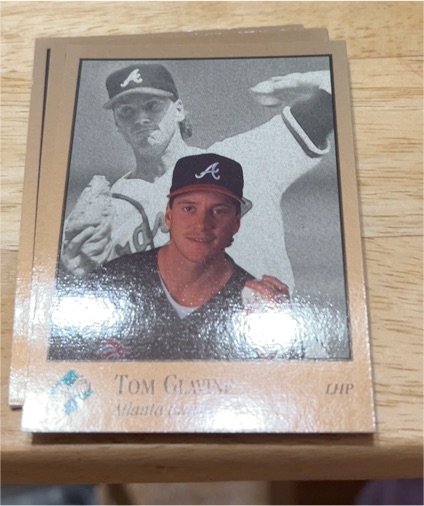 1992 Leaf Studio #4 Tom Glavine — front