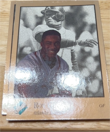 1992 Leaf Studio #3 Ron Gant — front