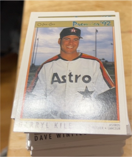 1992 O-Pee-Chee Premier #196 Darryl Kile — front