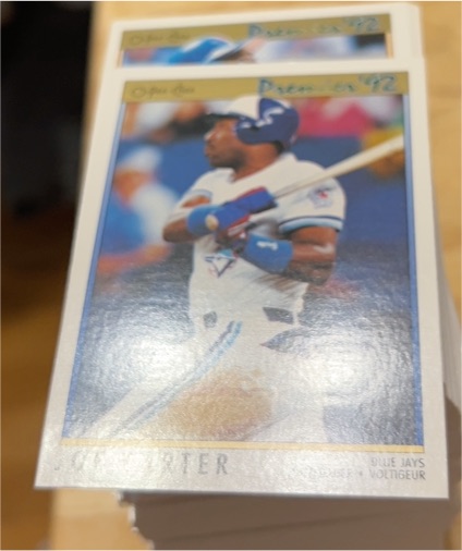 1992 O-Pee-Chee Premier #194 Joe Carter — front