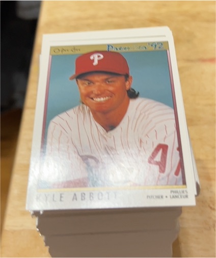 1992 O-Pee-Chee Premier #140 Kyle Abbott — front