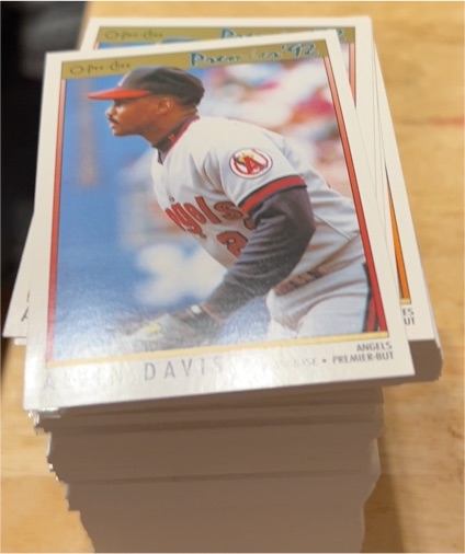 1992 O-Pee-Chee Premier #183 Alvin Davis — front