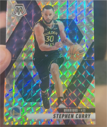 2024-25 Panini Mosaic #163 Stephen Curry — front