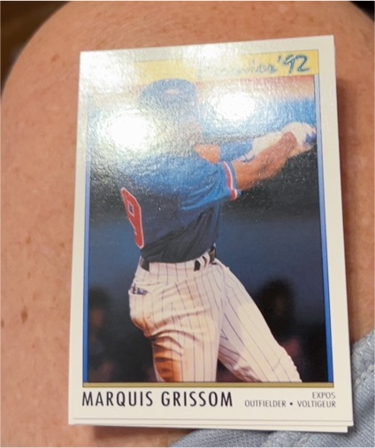1992 O-Pee-Chee Premier #143 Marquis Grissom — front