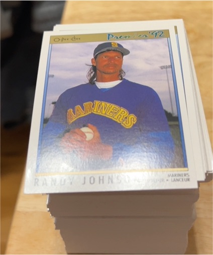 1992 O-Pee-Chee Premier #173 Randy Johnson — front