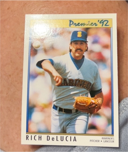1992 O-Pee-Chee Premier #171 Rich DeLucia — front