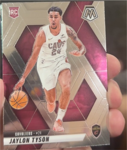 2024-25 Panini Mosaic #217 Jaylon Tyson — front
