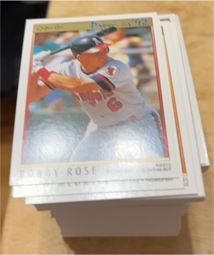 1986 Topps #206 Pete Rose — front