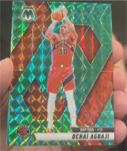 2024-25 Panini Mosaic #18 Ochai Agbaji — front