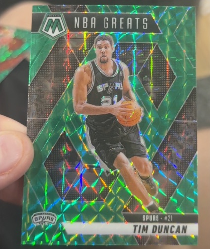 2024-25 Panini Mosaic #291 Tim Duncan — front