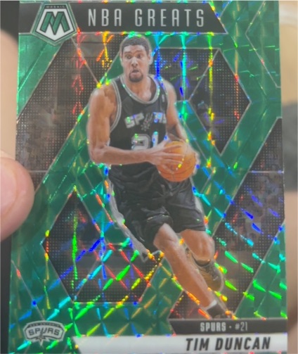 2024-25 Panini Mosaic NBA Greats #291 Tim Duncan — front