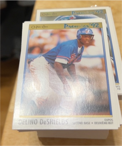1992 O-Pee-Chee Premier #162 Delino DeShields — front