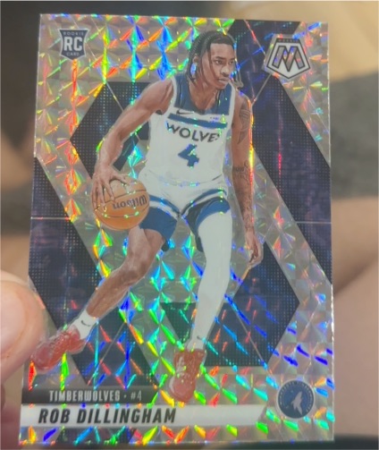 2024-25 Panini Mosaic #218 Rob Dillingham — front