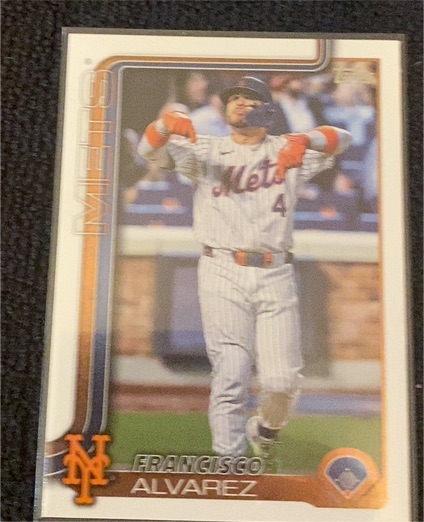 2025 Topps #171 Francisco Alvarez — front
