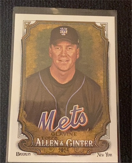 2024 Topps Allen & Ginter #335 Tom Glavine — front