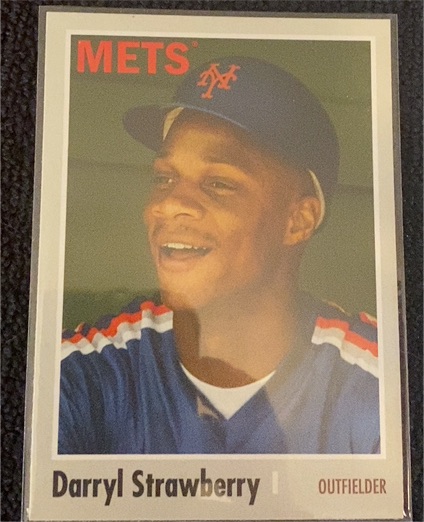 2024 Topps Archives #173 Darryl Strawberry New York Mets — front