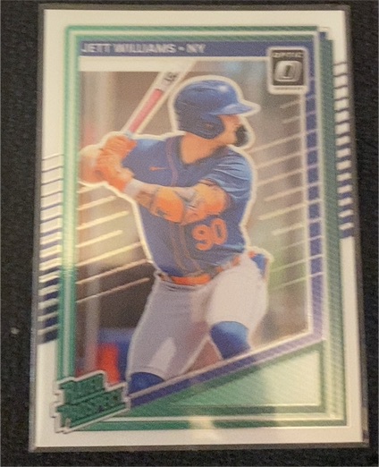 2025 Donruss Optic #167 Jett Williams — front