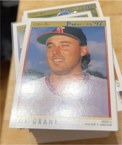 1992 O-Pee-Chee Premier #72 Mark Grahe — front