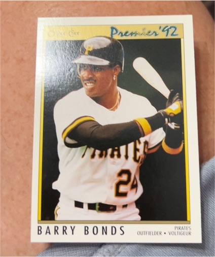 1992 O-Pee-Chee Premier #157 Barry Bonds — front