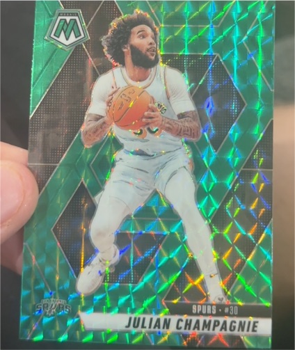 2024-25 Panini Mosaic #109 Julian Champagnie — front