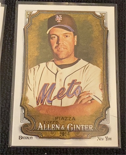 2024 Topps Allen & Ginter #292 Mike Piazza — front