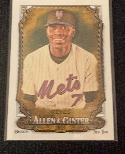 2024 Topps Allen & Ginter #7 Jose Reyes — front