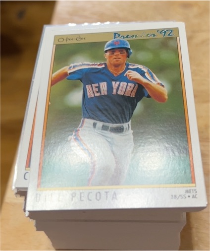 1992 O-Pee-Chee Premier #38 Bill Pecota — front