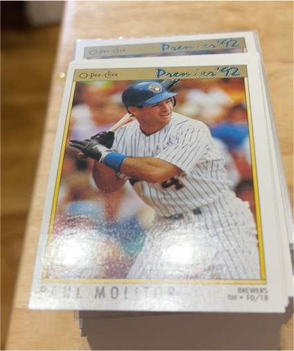 1992 O-Pee-Chee Premier #141 Paul Molitor — front