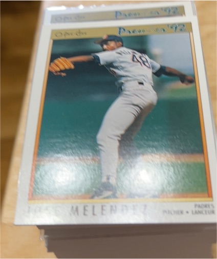 1992 O-Pee-Chee Premier #139 Jose Melendez — front