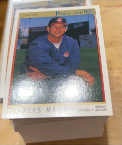 1992 O-Pee-Chee Premier #138 Charles Nagy — front
