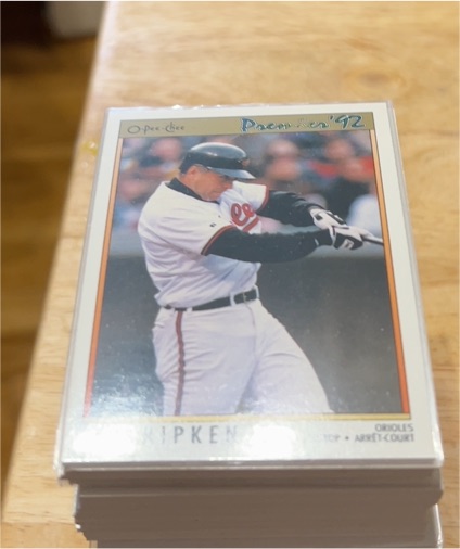1992 O-Pee-Chee Premier #137 Cal Ripken Jr. — front