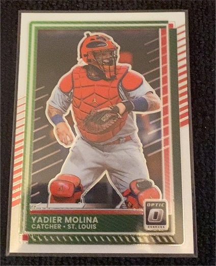 2025 Donruss Optic #66 Yadier Molina — front