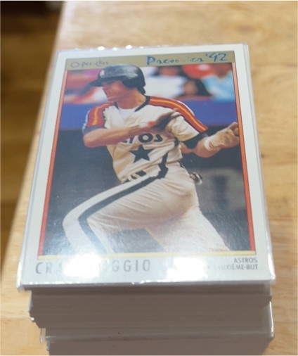 1992 O-Pee-Chee Premier #92 Craig Biggio — front
