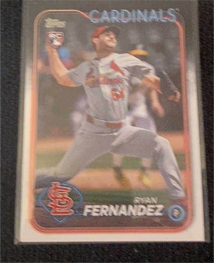 2024 Topps Update Series #US111 Ryan Fernandez — front