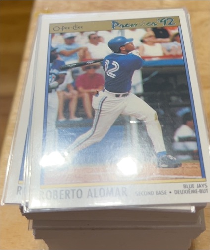 1992 O-Pee-Chee Premier #92 Roberto Alomar — front