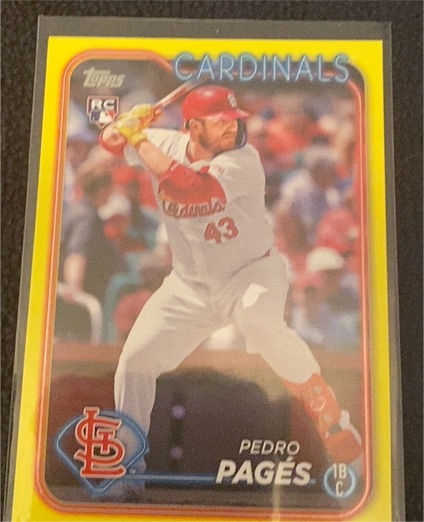 2024 Topps Update #US338 Pedro Pages — front