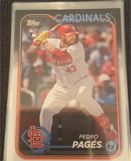 2024 Topps Update #US338 Pedro Pagés — front