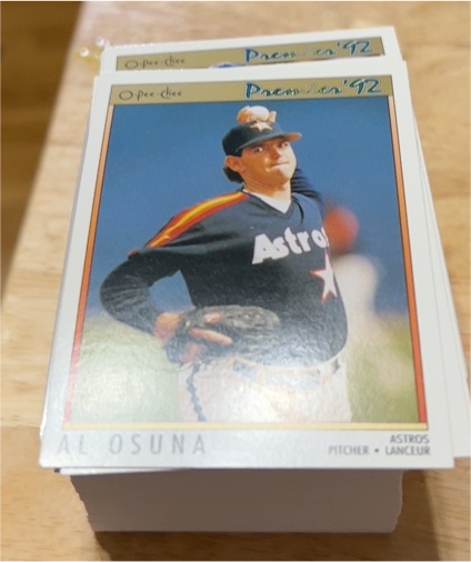 1992 O-Pee-Chee Premier #121 Al Osuna — front