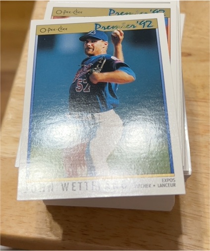 1992 O-Pee-Chee Premier #62 Bret Wetteland — front