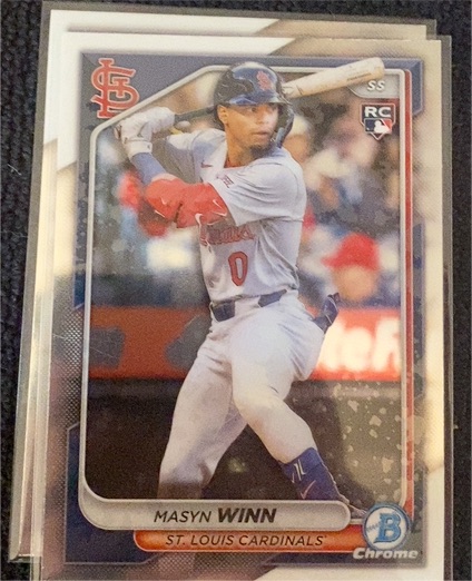 2024 Bowman Chrome #61 Masyn Winn — front