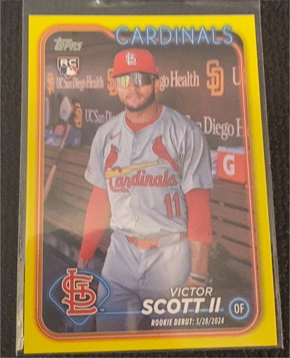 2024 Topps Update Series #US77 Victor Scott II — front