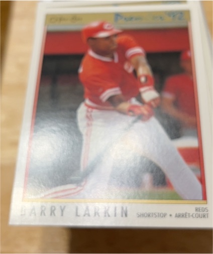 1991 Pepsi #? Barry Larkin — front