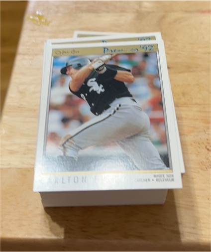 1992 O-Pee-Chee Premier #86 Carlton Fisk — front