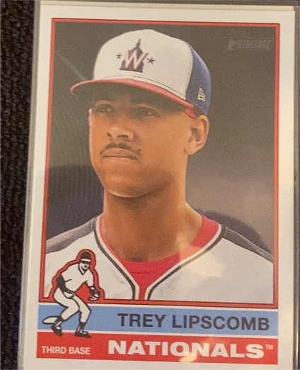 2025 Topps Heritage #115 Trey Lipscomb — front