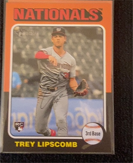 2024 Topps Heritage High Number #684 Trey Lipscomb — front