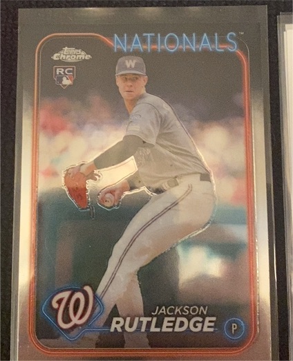 2024 Topps Chrome #42 Jackson Rutledge — front