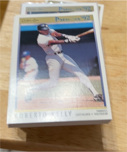 1991 O-Pee-Chee Premier Roberto Kelly — front