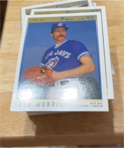 1992 O-Pee-Chee Premier #79 Jack Morris — front